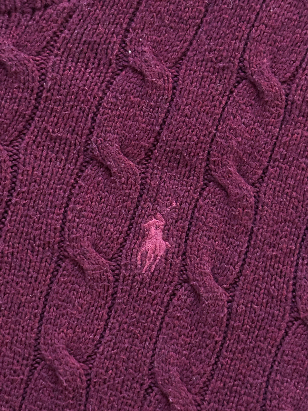 Polo Ralph Lauren Vintage *Cable Knit* Pullover | S