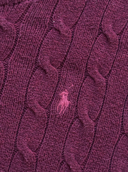 Polo Ralph Lauren Vintage *Cable Knit* Pullover | S