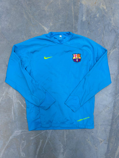 Vintage Nike x Barca Pullover | S