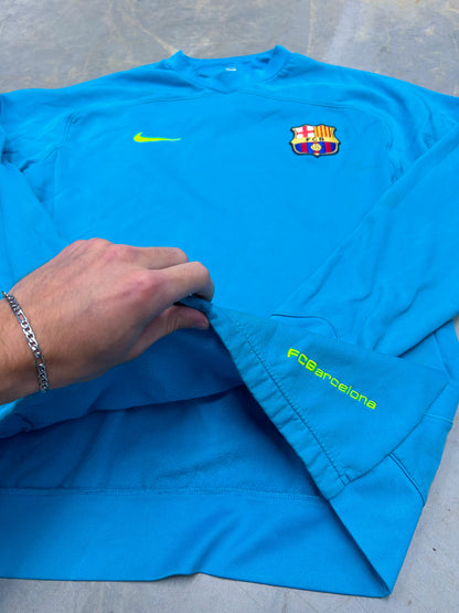 Vintage Nike x Barca Pullover | S