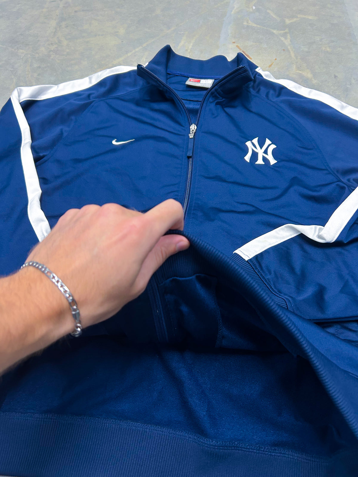 Vintage Nike x NY Yankees Trackjacket | XL