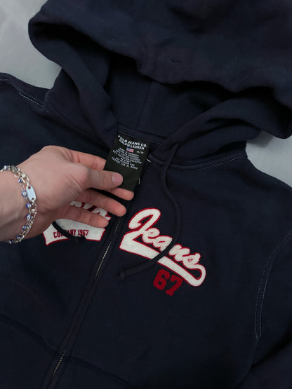 Polo Vintage Zip Pullover | XS