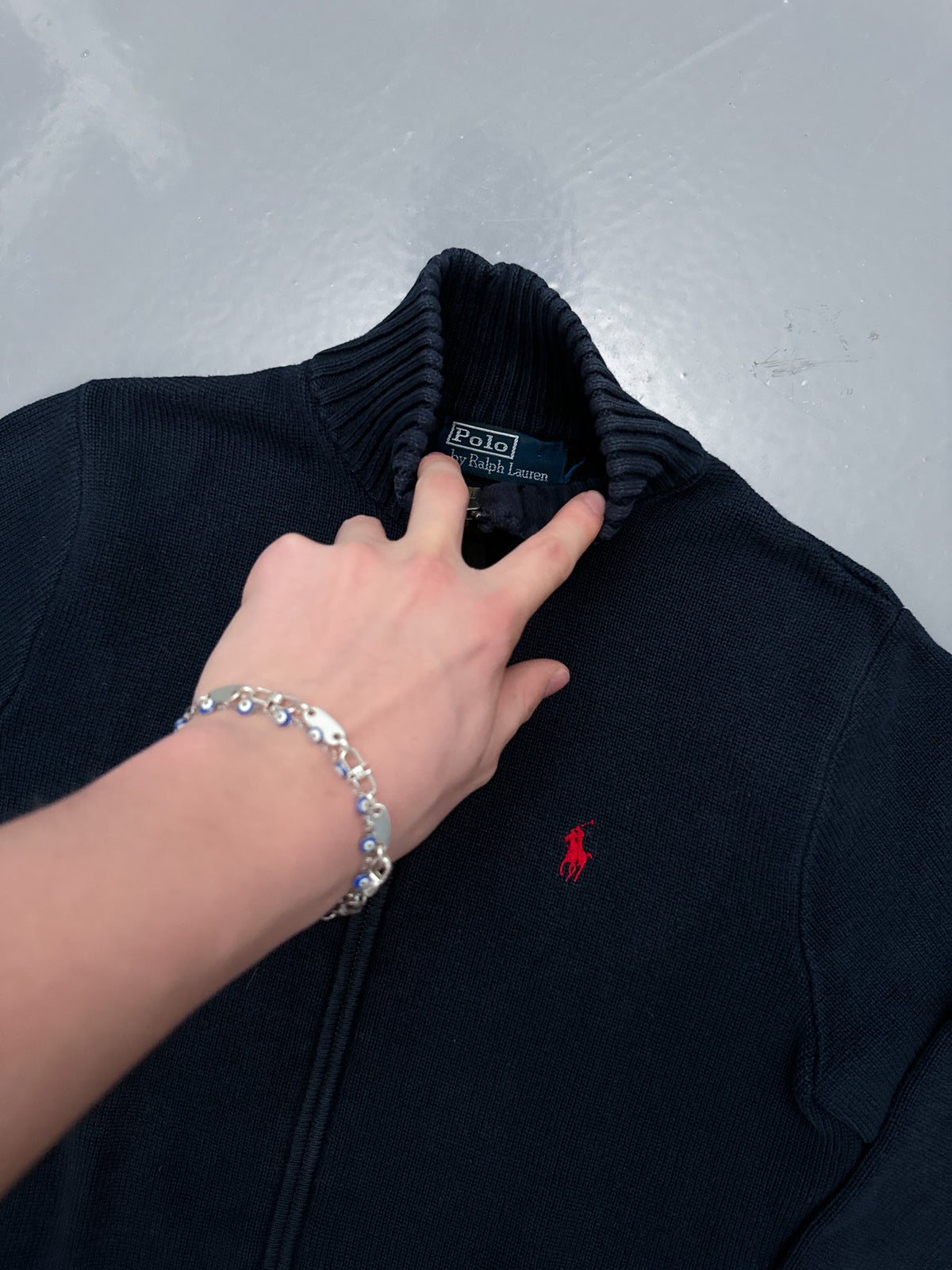 Polo Ralph Lauren Vintage Zip Pullover | S