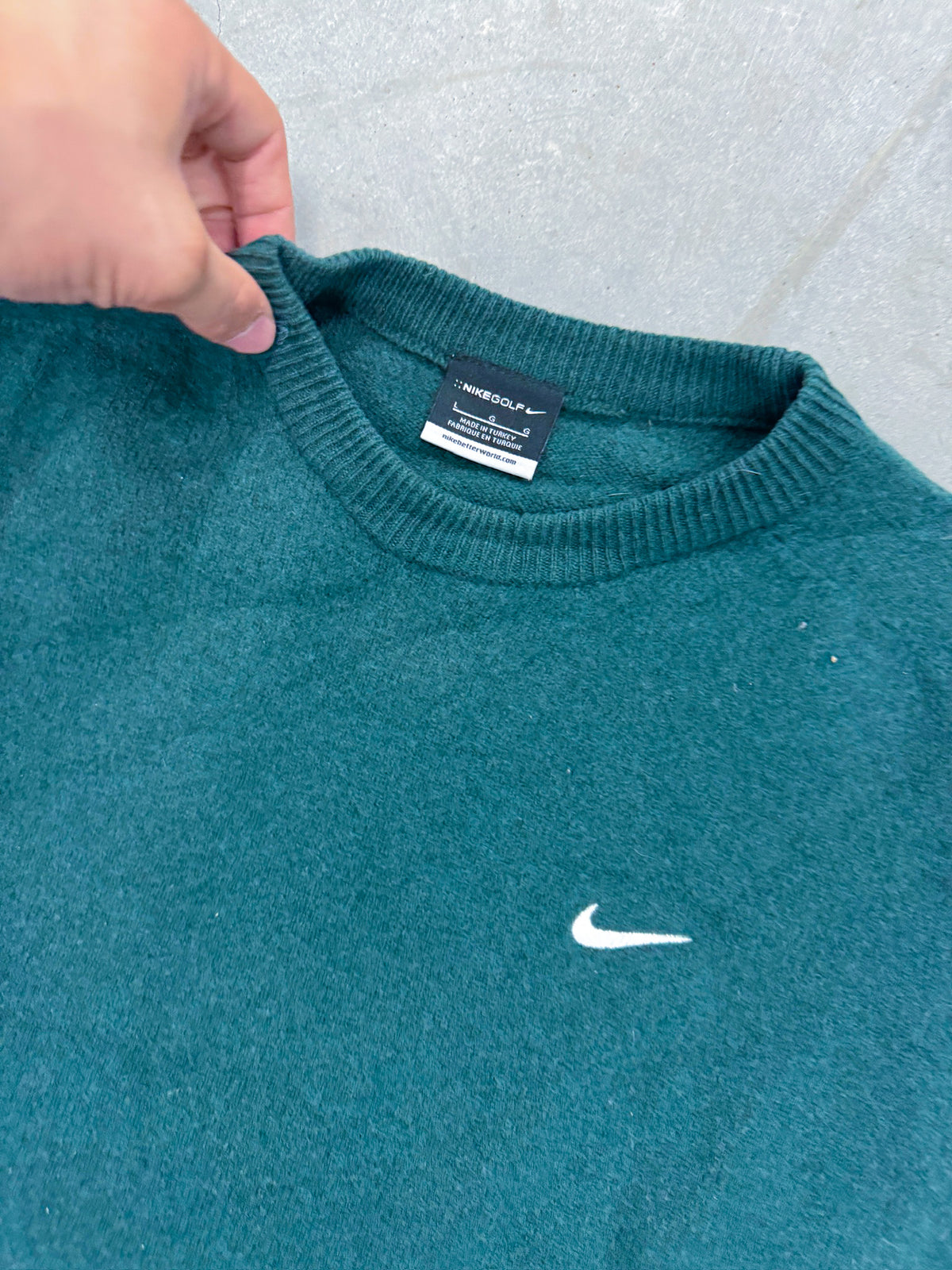 Nike Vintage Knit Sweater| L