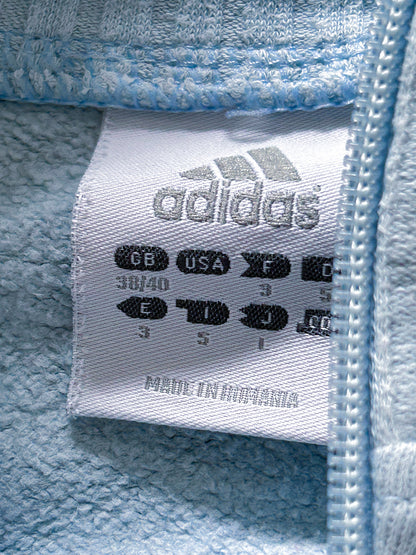 Adidas Vintage *Babyblue* Strickjacke | S
