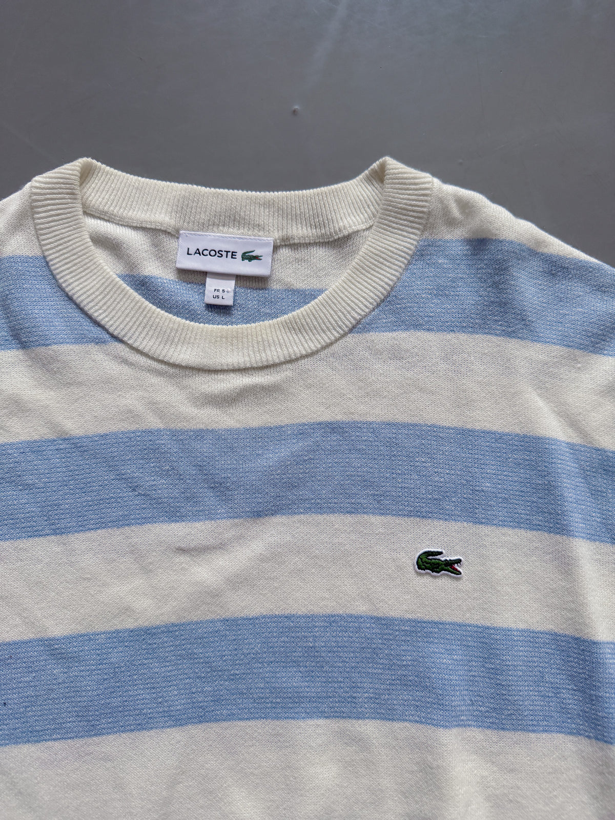 Lacoste Vintage PREMIUM Pullover | L
