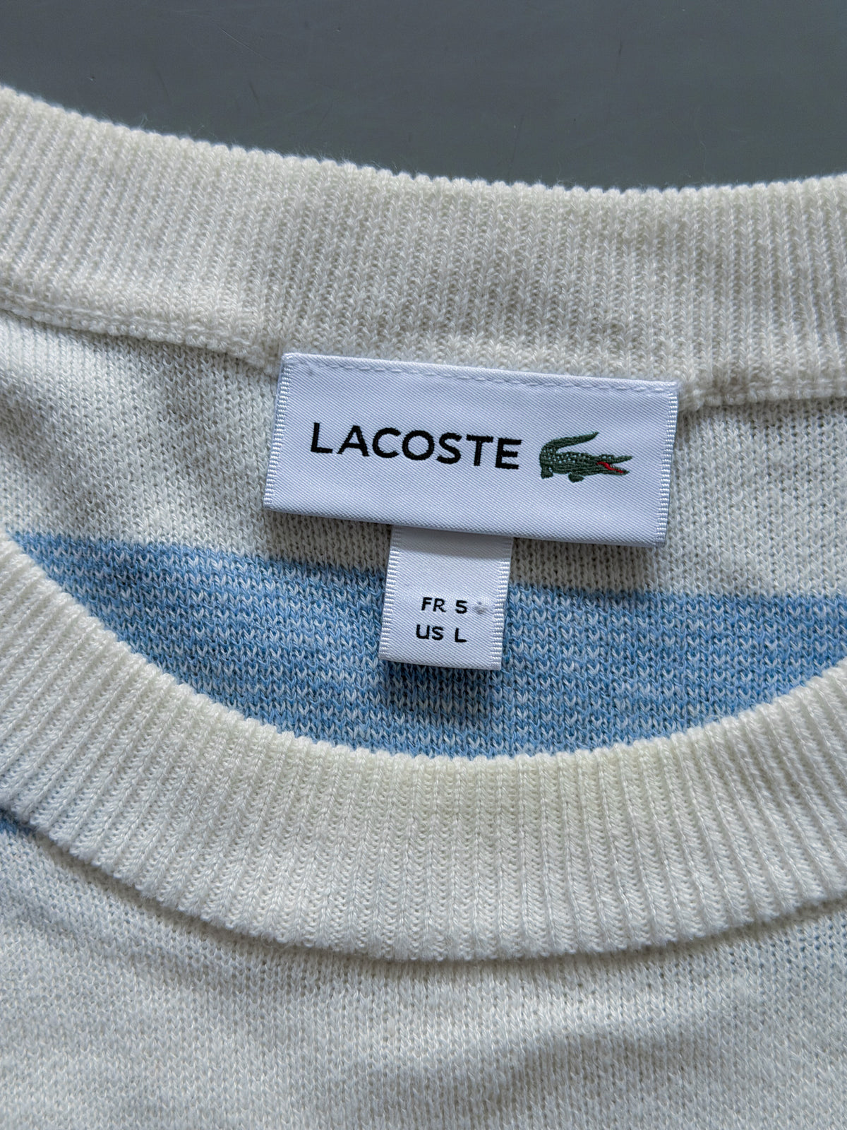 Lacoste Vintage PREMIUM Pullover | L