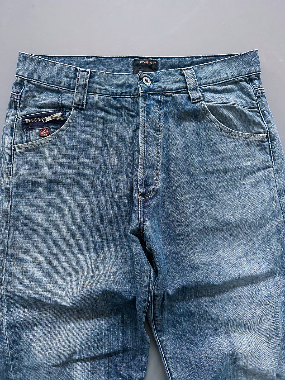 Vintage Y2K Straight-Fit Jeans | L