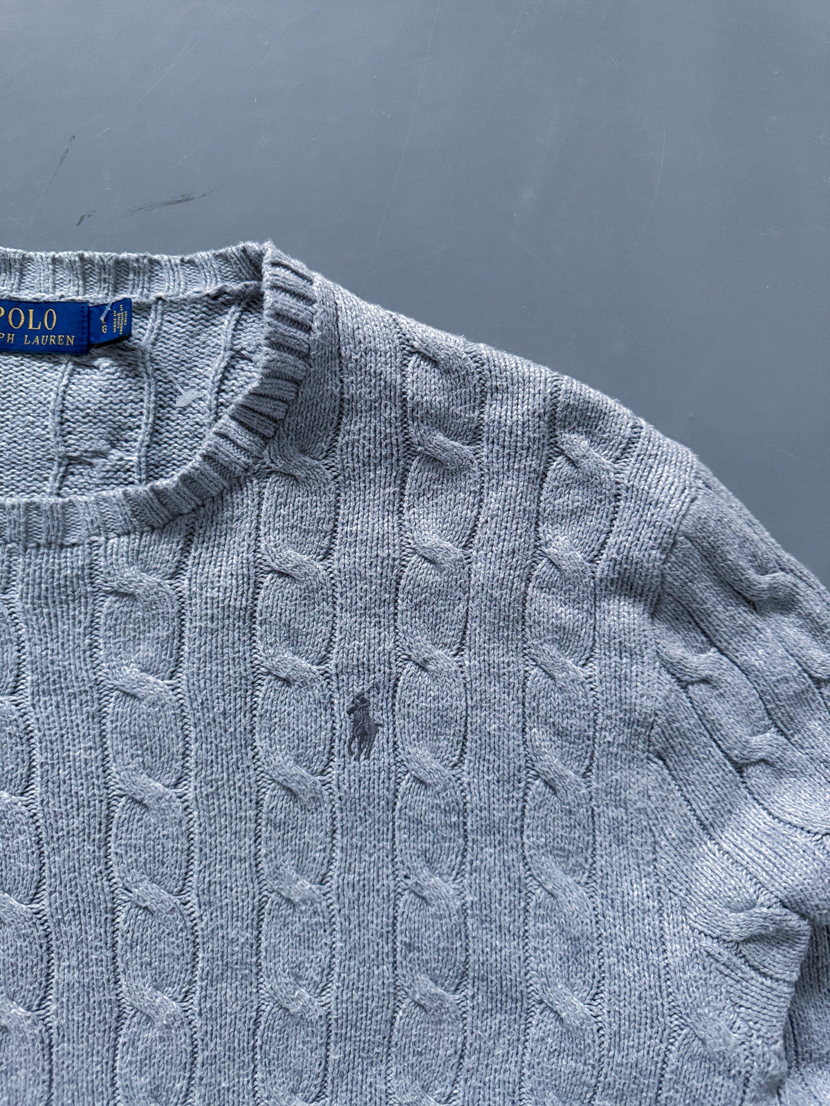 Polo Ralph Lauren Vintage *CABLE KNIT* Pullover | L