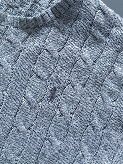 Polo Ralph Lauren Vintage *CABLE KNIT* Pullover | L