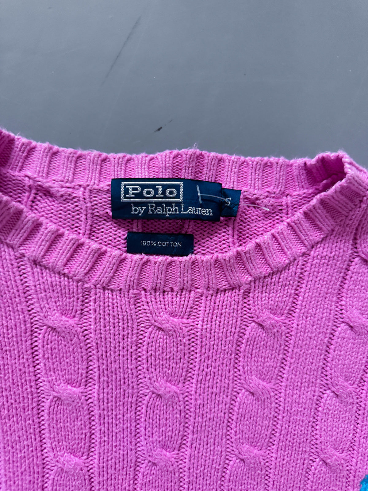 Polo Ralph Lauren Vintage *CABLE KNIT* Pullover | S