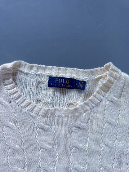 Polo Ralph Lauren Vintage *CABLE KNIT* Pullover | M