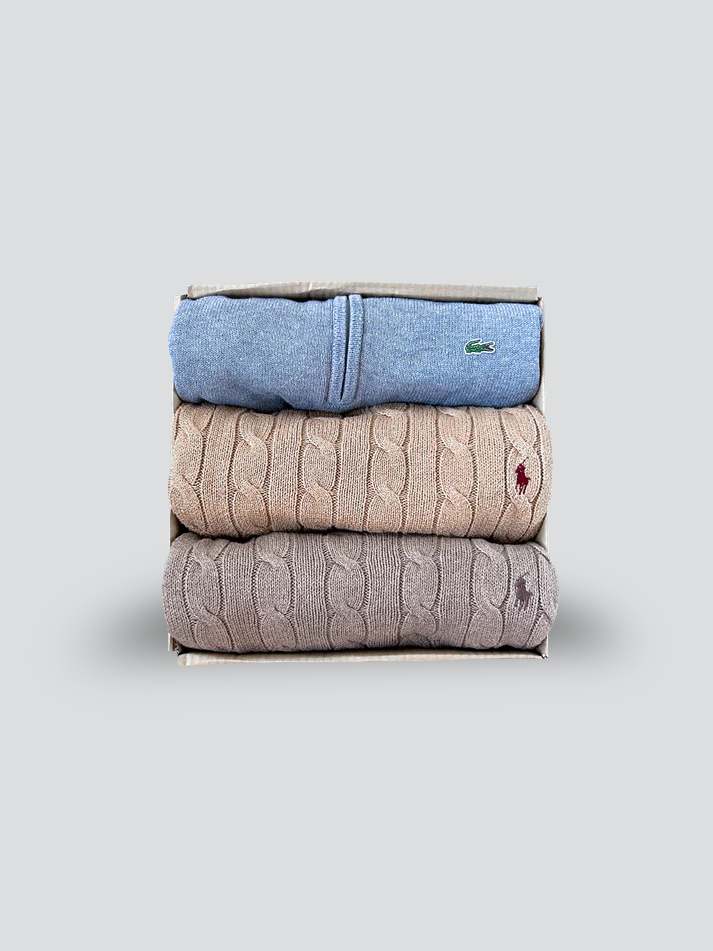 LACOSTE X RALPH LAUREN VINTAGE MYSTERY BOX (3 PIECES)