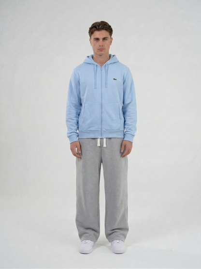 Lacoste Vintage *Babyblue* Sweatjacke | L