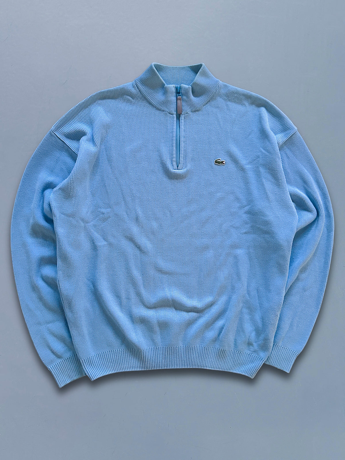 Lacoste Vintage *PREMIUM* Quarter Zip Pullover | M