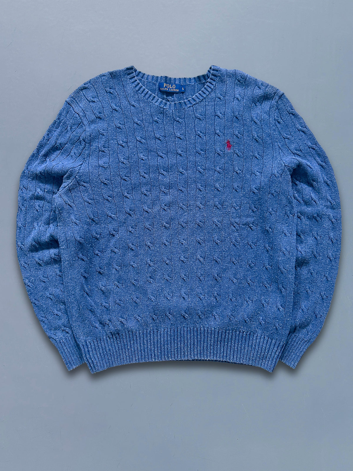 Polo Ralph Lauren Vintage *Cable Knit* Pullover | L