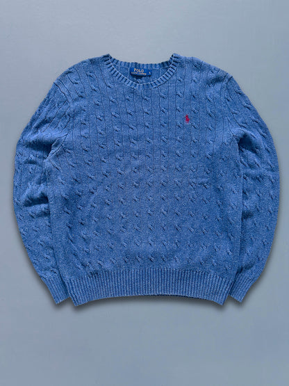 Polo Ralph Lauren Vintage *Cable Knit* Pullover | L