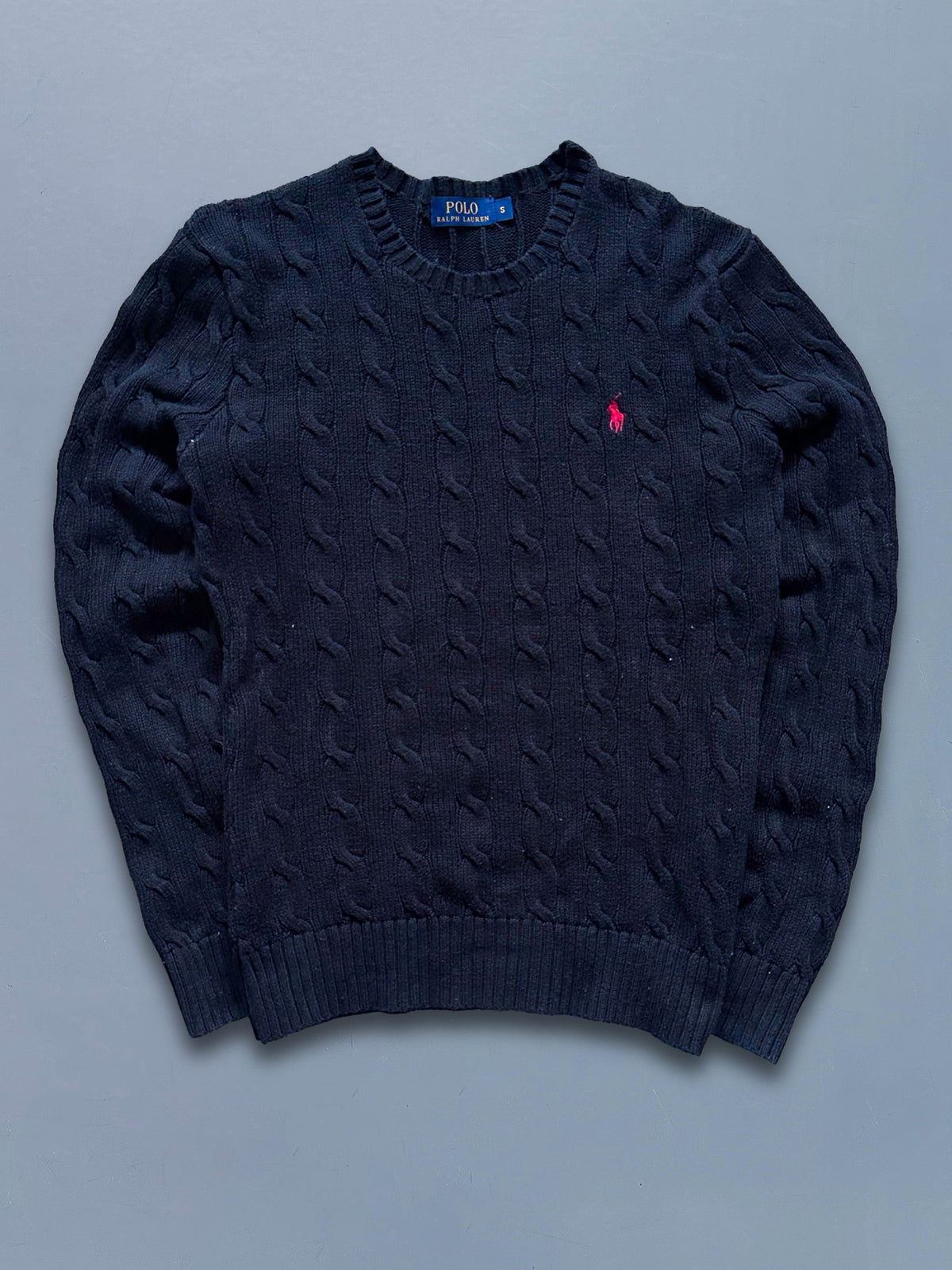 Polo Ralph Lauren Vintage *Cable Knit* Pullover | S