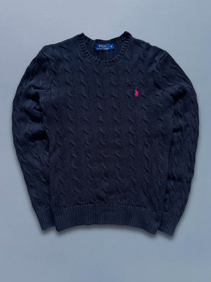 Polo Ralph Lauren Vintage *Cable Knit* Pullover | S