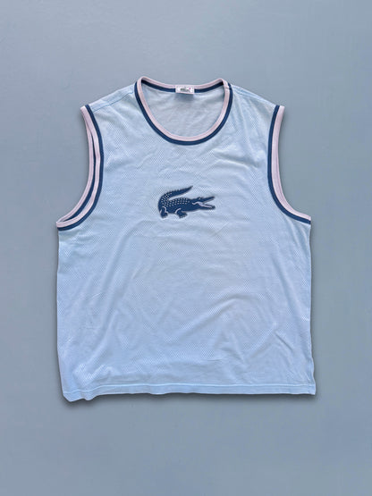 Vintage Lacoste *Babyblue* Mesh Shirt | M