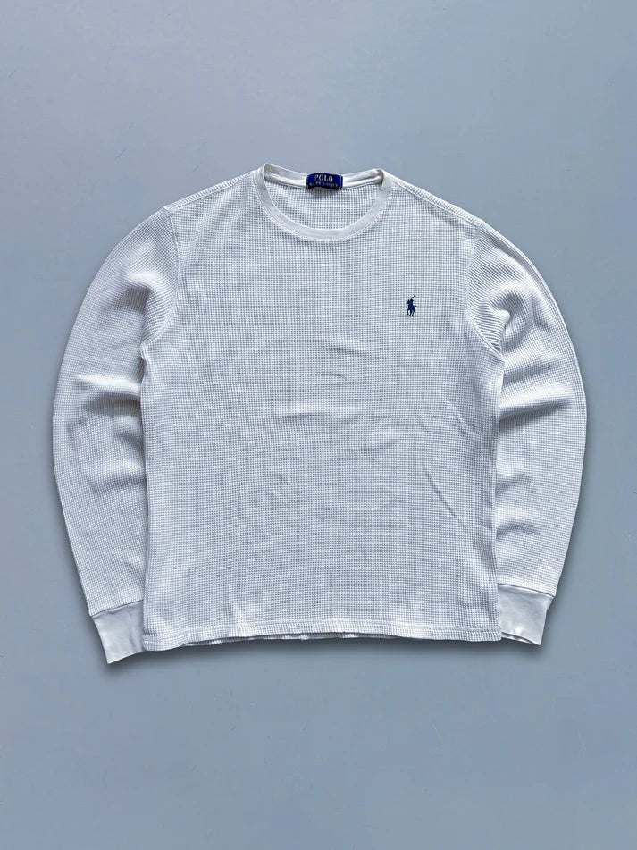 Polo Ralph Lauren Vintage *Waffle* Longlseeve / Pullover | L