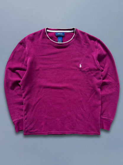Polo Ralph Lauren Vintage *Waffle* Longsleeve / Pullover | S
