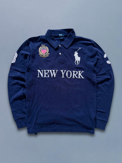Polo Ralph Lauren Vintage *NEW YORK* Polo-Shirt | S