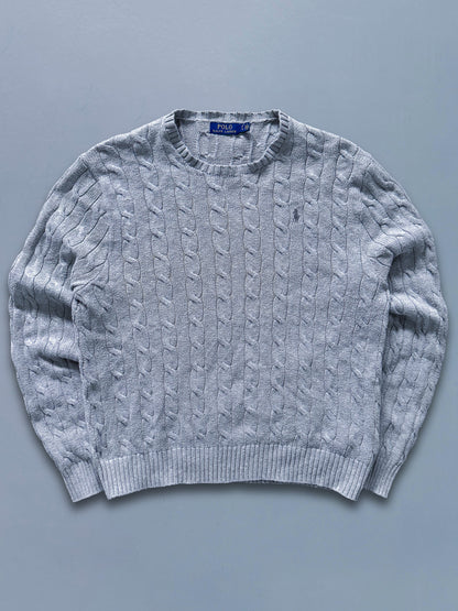 Polo Ralph Lauren Vintage *CABLE KNIT* Pullover | L